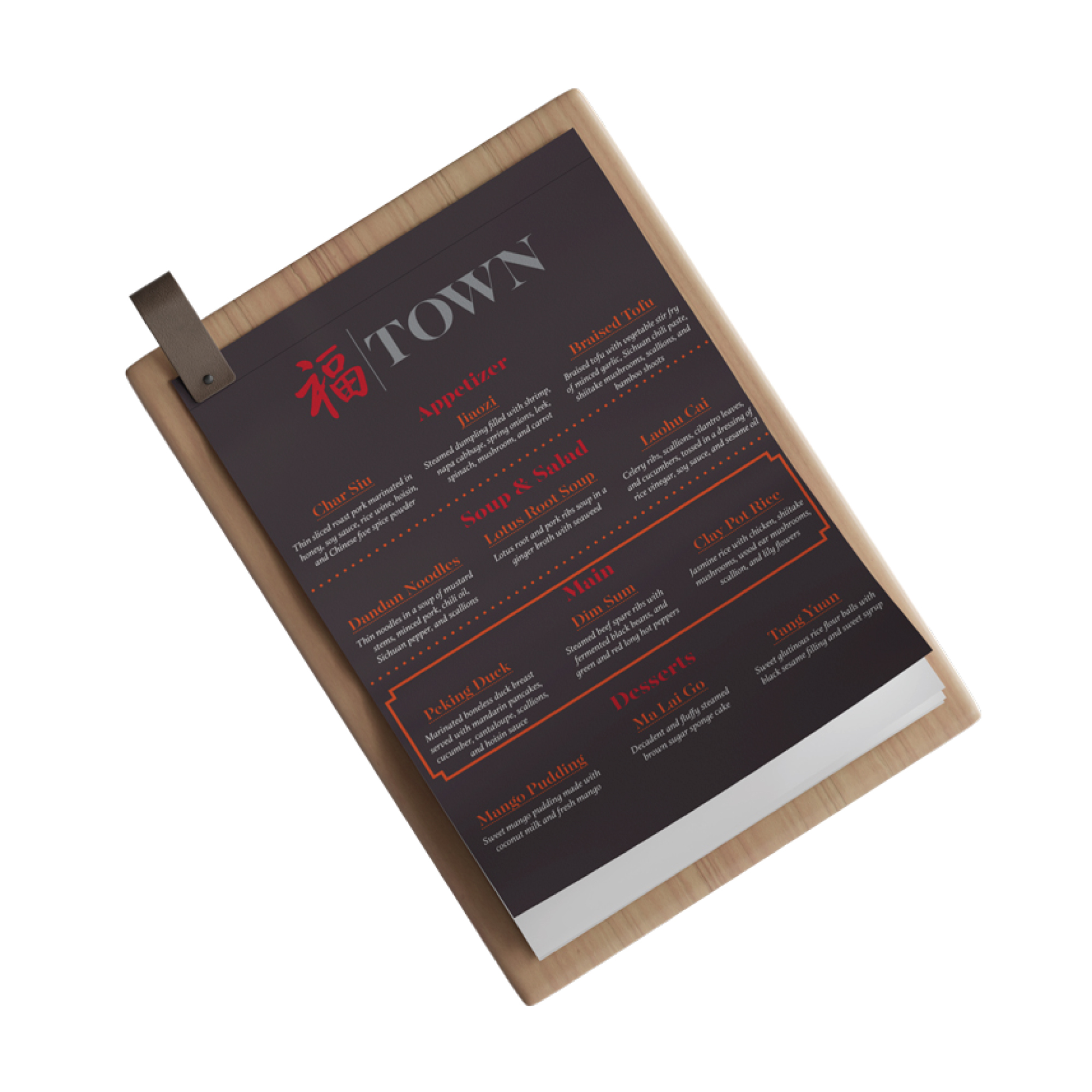 Class Work: Town Restaurant